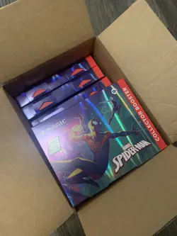 Magic: The Gathering Spider-Man Collector Omega Box Collector Booster Box Sealed - Image 2