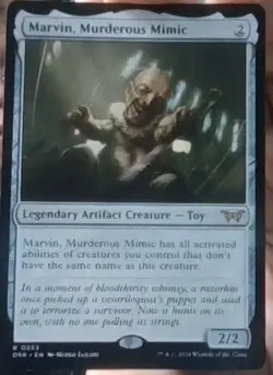 Marvin, Murderous Mimic Duskmourn: House of Horror Regular - Image 1