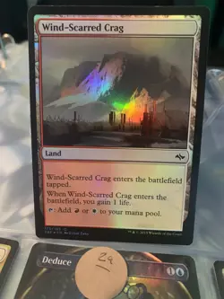 Fate Reforged - Wind-Scarred Crag - Foil - Image 1