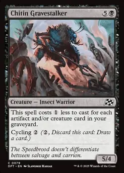 1x Chitin Gravestalker - Foil NM Eng MTG - Aetherdrift - Image 1