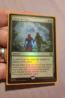 🔥 Open the Way FOIL- MTG, English MoM: The Aftermath #023 Rare NM🔥 - Image 2