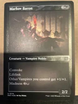 Markov Baron - March of the Machine: The Aftermath #114 - Foil - Near Mint - Image 1