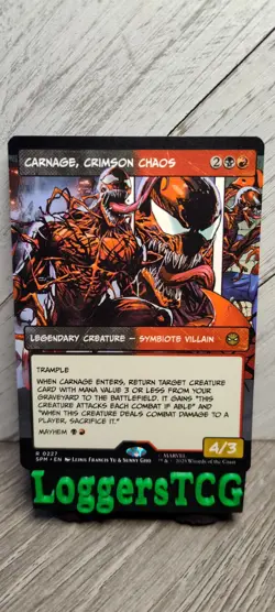 MTG Carnage, Crimson Chaos EXTENDED / SPM 0227 R NM - Image 1