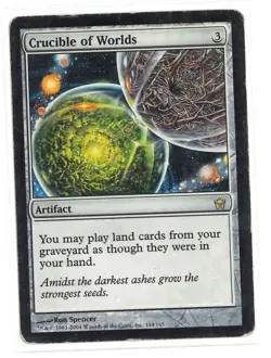 MTG Fifth Dawn - 1x Crucible of Worlds - HP - Image 1
