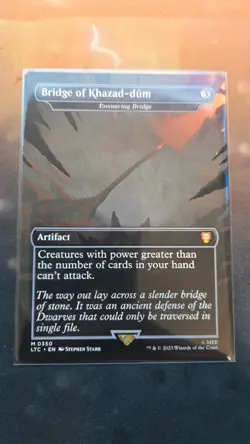 Bridge of Khazad-dum - Ensnaring Bridge NM NON-Foil 0350 - Image 1