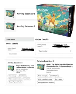 PRESALE - Magic: The Gathering - Final Fantasy Chocobo Bundle Sealed New - Image 2