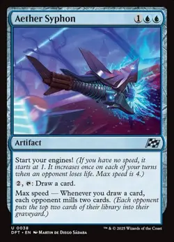 1x Aether Syphon - Foil NM Eng MTG - Aetherdrift - Image 1