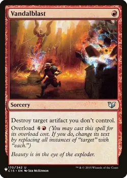 Magic the Gathering (mtg): PHED: Vandalblast - Image 1