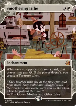 MTG Smothering Tithe (0013) *Non-Foil* Enchanting Tales Wilds of Eldraine MT/NM - Image 1