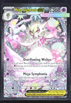 MEGA GARDEVOIR EX 178/132 SIR Mega Evolutions Pokemon Card - Image 1