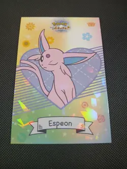 Pokemon Let's Go Eevee Database Set Peru Espeon Luck Cracked Ice US Seller - Image 1
