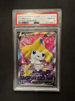 Jirachi V 170/189 PSA 10 - Swsh10: Astral Radiance - Pokemon TCG - Image 1