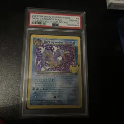 Pokemon 2021 Dark Gyarados #8 25th Stamp Celebrations Classic Collection PSA 10 - Image 1