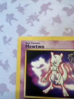 Pokemon Mewtwo Promo #3 - Kids WB Movie 1999 - WOTC Black Star - NM/LP - Image 4
