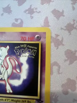 Pokemon Mewtwo Promo #3 - Kids WB Movie 1999 - WOTC Black Star - NM/LP - Image 5