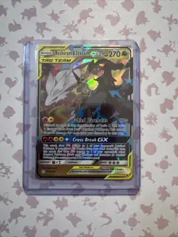 2019 Pokemon Sun & Moon Cosmic Eclipse Reshiram & Zekrom GX 157/236 - NM - Image 1