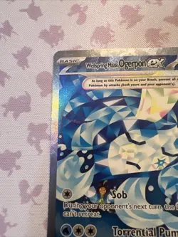 Wellspring Mask Ogerpon EX 213/167 Twilight Masquerade Pokemon TCG NM - Image 4
