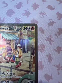 Pokemon Skeledirge ex 258/193 Special Illustration Rare SV02: Paldea Evolved NM - Image 5