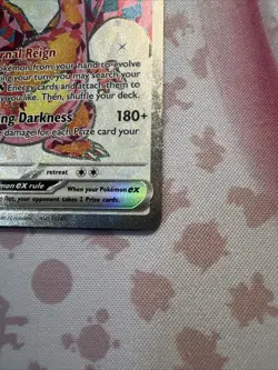 Pokemon TCG Charizard EX 056 Scarlet & Violet Holo Black Star Promo NM - Image 2