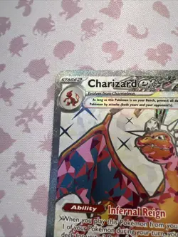Pokemon TCG Charizard EX 056 Scarlet & Violet Holo Black Star Promo NM - Image 4
