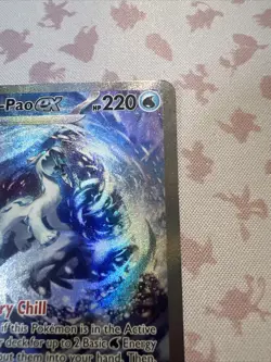 Pokemon Chien-Pao ex Special Illustration Rare SV02: Paldea Evolved 261/193 NM - Image 4
