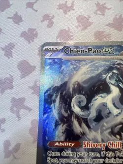 Pokemon Chien-Pao ex Special Illustration Rare SV02: Paldea Evolved 261/193 NM - Image 5