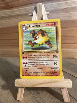 Pokemon Jungle First Edition Primeape #43/64 HP - Image 1