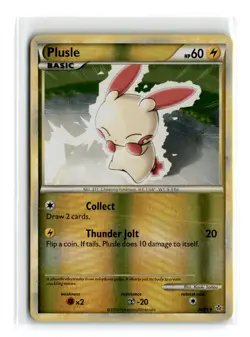 Pokemon tcg Unleashed #36/95 Plusle Uncommon - Image 1