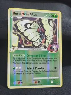 Pokemon TCG Butterfree FB 17/147 Supreme Victors Reverse Holo Rare LP/NM - Image 2