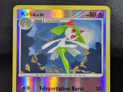 Pokemon TCG Kirlia Reverse Holo 51/127 PL Platinum LP - Image 3