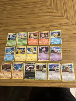Pokemon Rumble Complete Set 16/16 Near Mint NM - Big Swirl Rare - Image 1