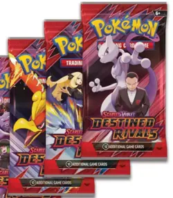 Pokemon Destined Rivals Booster Packs Lot Of x3 Packs Sealed - Image 1