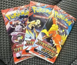 Pokemon Destined Rivals Booster Packs Lot Of x3 Packs Sealed - Image 2