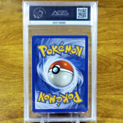 Pokemon Base Set Unlimited Fire Energy 98/102 AGS Mint 9 1999 - Image 2