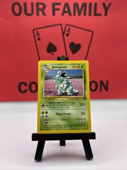 Nidoqueen 23/64 Jungle Non Holo Rare Vintage Pokemon TCG WOTC MP - Image 1