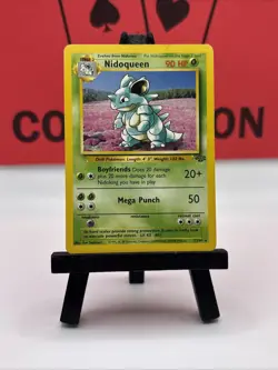 Nidoqueen 23/64 Jungle Non Holo Rare Vintage Pokemon TCG WOTC MP - Image 2