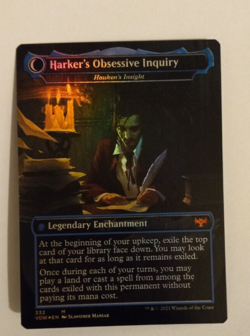 Jonathan Harker Borderless Showcase FOIL NM Crimson Vow Magic the Gathering MTG - Image 2