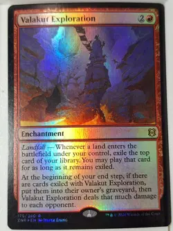 Valakut Exploration - FOIL - Zendikar Rising - Magic the Gathering MTG Nice! - Image 1