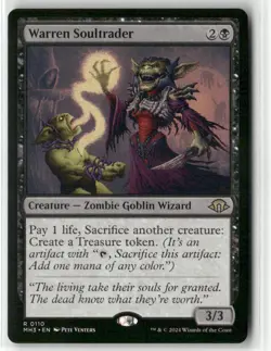 magic the gathering Warren Soultrader Modern Horizons 3 #110 - Image 1