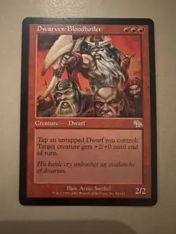 MTG - Dwarven Bloodboiler - Judgment - LP - Image 1