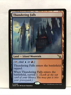 MTG Thundering Falls Magic: The Gathering Murders at Karlov Manor #0269 - Image 1