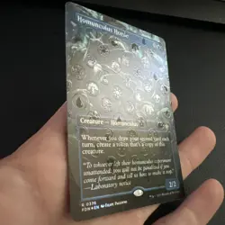 1x MTG Homunculus Horde (Borderless) (Mana Foil) - Foundations (FDN) #376 - Image 2