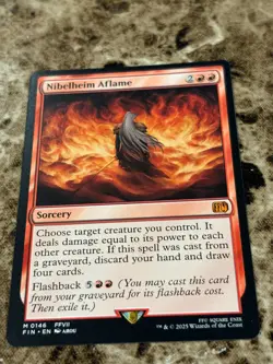 NIBELHEIM AFLAME Magic the Gathering MTG Final Fantasy - Image 1