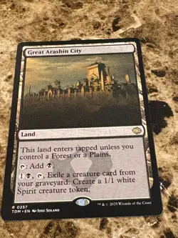 Great Arashin City Tarkir: Dragonstorm Magic the Gathering MTG - Image 1