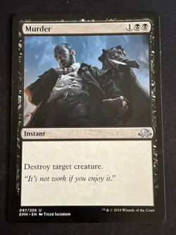 1x Murder (97) Eldritch Moon LP MTG Magic the Gathering x1 MKE - Image 1