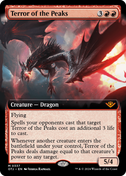 MTG Terror of the Peaks Extended Art - OTJ / 0337 - - Image 1