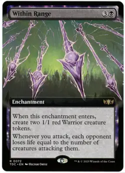 Within Range (Extended Art) - 0072 - Tarkir Dragonstorm - NM/M - Image 1