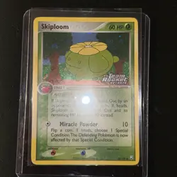 Skiploom 49/109 Team Rocket Returns Reverse Holo Stamp Ex 2005 Pokemon LOOK MINT - Image 1