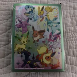 CARD SLEEVES From Pokemon Prismatic Evolutions Super Premium Collection 65 - Image 1