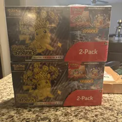 Pokemon Surging Sparks Elite Trainer Box/Booster Bundle Costco 2-Pack - Lot of 2 - Image 1